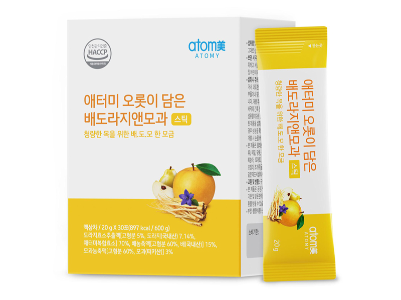 Atomy Bellflower Root, Pear & Quince Compact Juice Hàn Quốc