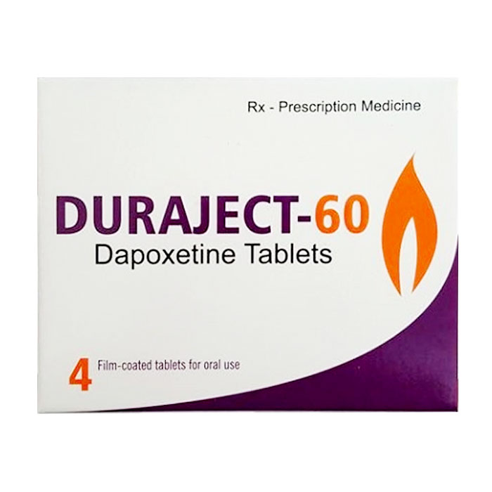 Viên uống Duraject-60 (Dapoxentine) điều trị xuất tinh sớm